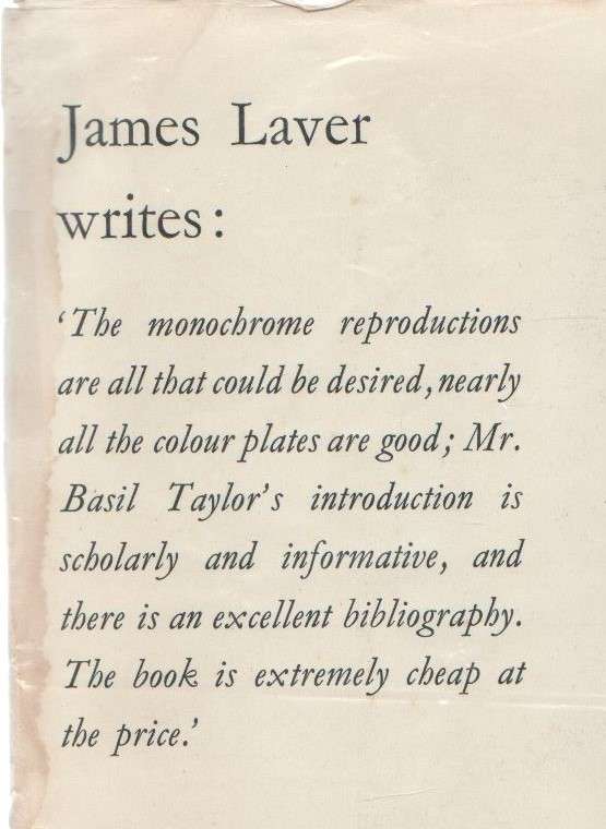 THE IMPRESSIONISTS AND THEIR WORLD - BASIL TAYLOR (1954)
