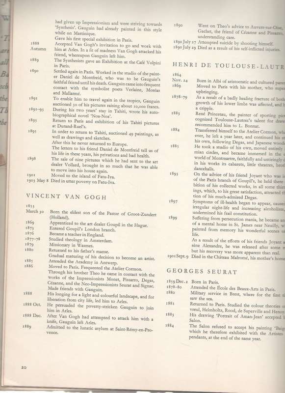 THE IMPRESSIONISTS AND THEIR WORLD - BASIL TAYLOR (1954)