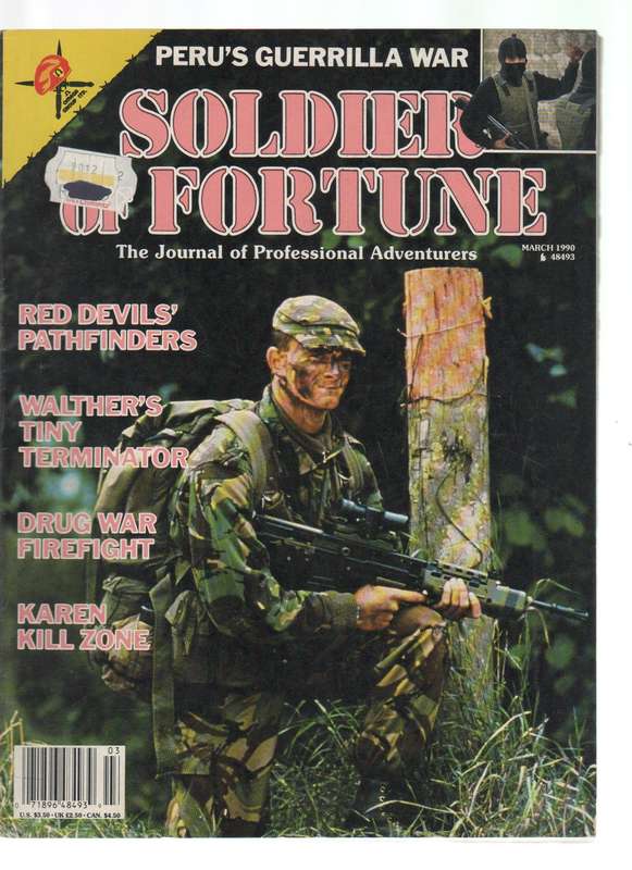 ELEVEN SOLDIER OF FORTUNE MAGAZINES (1976, 19887, 1988)
