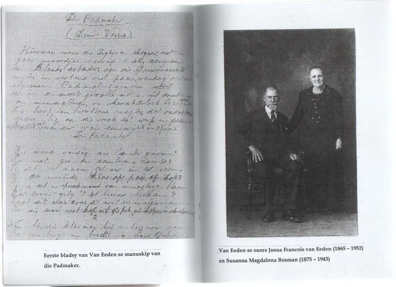 GEDIGTE VAN THEUNIS JOHANNES EKSTEEN VAN EEDEN - SAAMGESTEL DEUR LOUIS J EKSTEEN . 1 STE UITG 1988