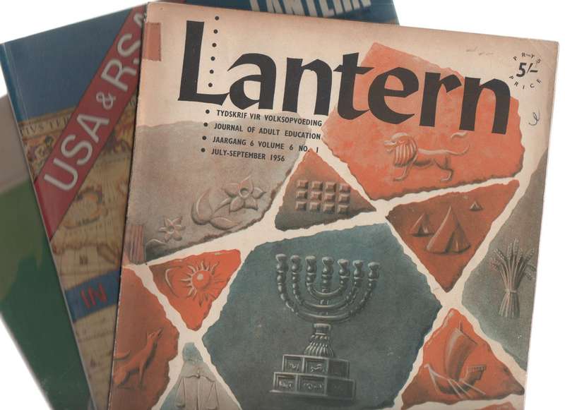 DRIE OU LANTERN TYDSKRIFTE -  1956, 1983 EN 1974 - THREE OLD LANTERN MAGAZINES