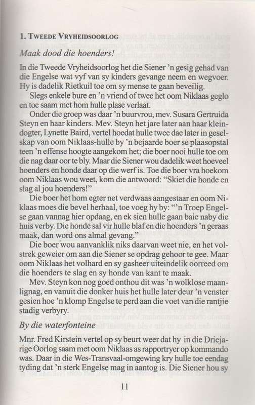 BOEREPROFEET - ADRIAAN SNYMAN (1 STE DRUK 1994)