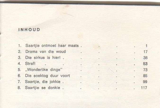 SAARTJIE SE DONKIE, NR 4  - BETTIE NAUDE (1970)