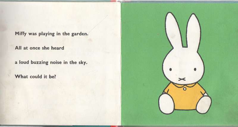 MIFFY GOES FLYING - DICK BRUNA (1974)