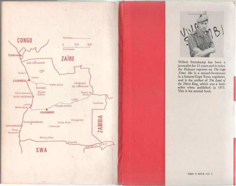 ADEUS ANGOLA , THE SEESAW WAR- WILLEM STEENKAMP (1976)