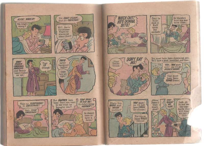 DENNIS THE MENACE NO 22 POCKET FULL OF FUN - HANK KETCHAM (OCTOBER 1974)