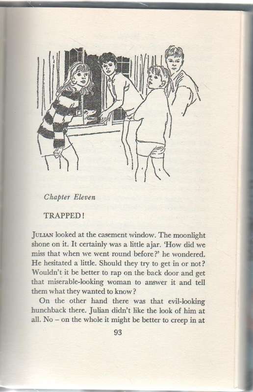 FIVE GET INTO TROUBLE - ENID BLYTON (1974)