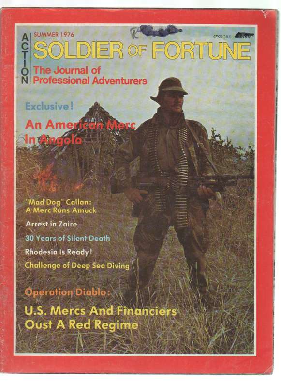 ELEVEN SOLDIER OF FORTUNE MAGAZINES (1976, 19887, 1988)