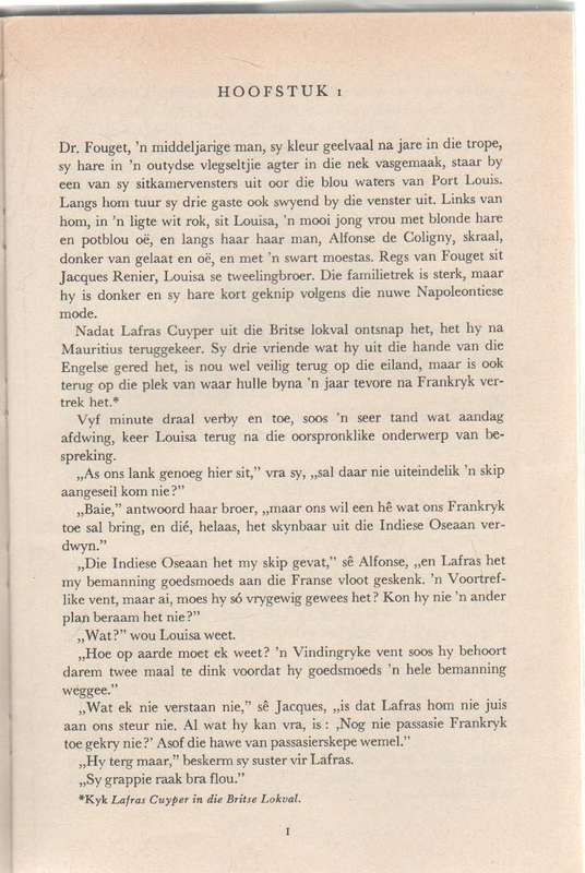 LAFRAS CUYPER IN FRANKRYK - KARL KIELBLOCK (2 DE DRUK 1980)