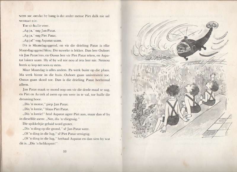 DIE PETALJES VAN DIE DRIE PATATTE, STORIES EN RYMPIES - PIETER W GROBBELAAR (1 STE UITGAWE 1977)