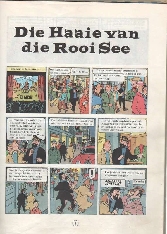 DIE AVONTURE VAN KUIFIE - DIE HAAIE VAN DIE ROOI SEE (1976)