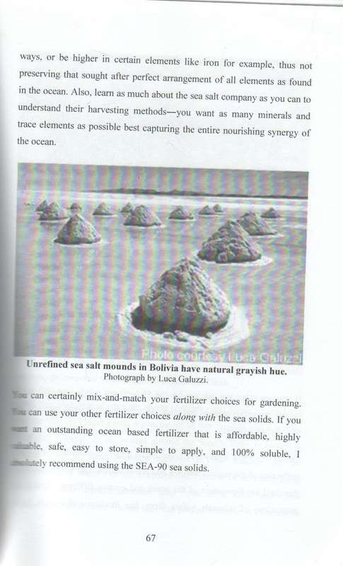 SEA SALT FERTILIZATION, HEALTHIER SOIL AND HEALTHIER YOU - ERYN PAIGE (2013)