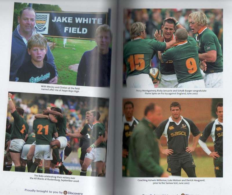 IN BLACK AND WHITE , THE JAKE WHITE STORY - CRAIG RAY (1 ST PUBLISHED 2007)