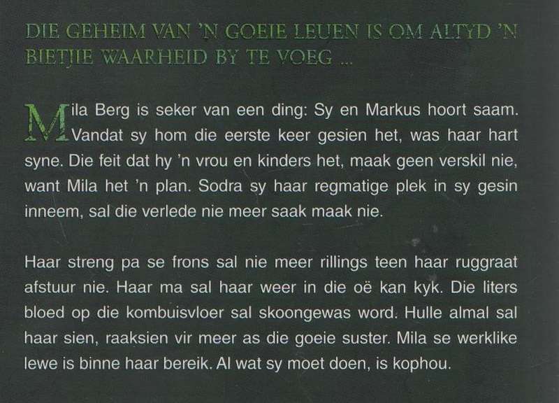DIE GOEIE SUSTER - HENDA OLIVIER (1 STE UITGAWE 2020)