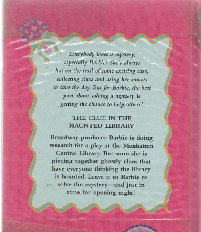 BARBIE THE CLUE IN THE HAUNTED LIBRARY -  2002