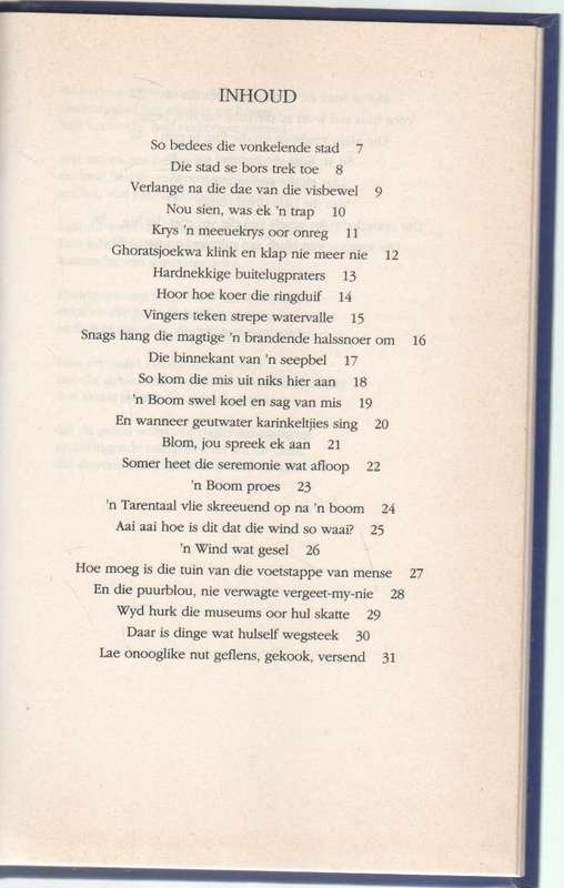 AAN DIE KAAP GESKRYF - WILMA STOCKEN STROM (1 STE UITGAWE 1994)