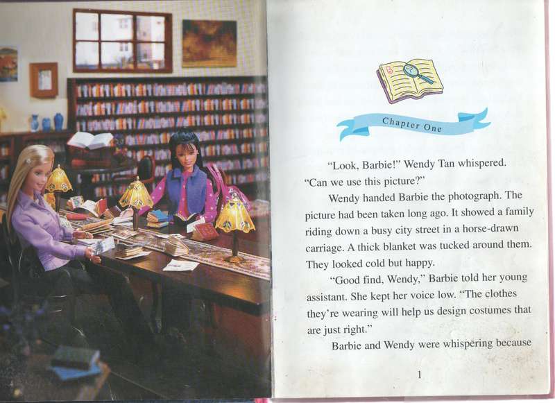 BARBIE THE CLUE IN THE HAUNTED LIBRARY -  2002
