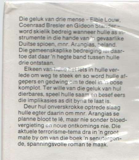 BESTRYK VANNAG JOU DEURPOS - MELANIE BOSHOFF (1 STE UITGAWE 1978)