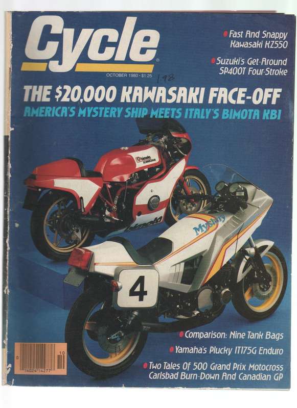NINE MOTOR CYCLE MAGAZINES AND ONE MOTOR CYCLING NEWSPAPER (1970 - 1980'S)