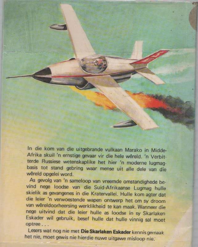 DIE SKARLAKEN ESKADER - W A DE KLERK (5 DE DRUK 1987) JEUGVERHAAL