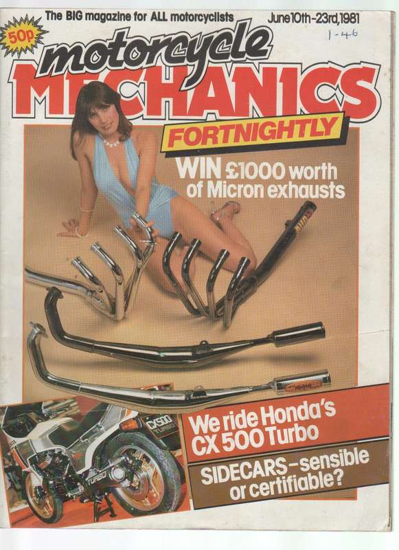 NINE MOTOR CYCLE MAGAZINES AND ONE MOTOR CYCLING NEWSPAPER (1970 - 1980'S)