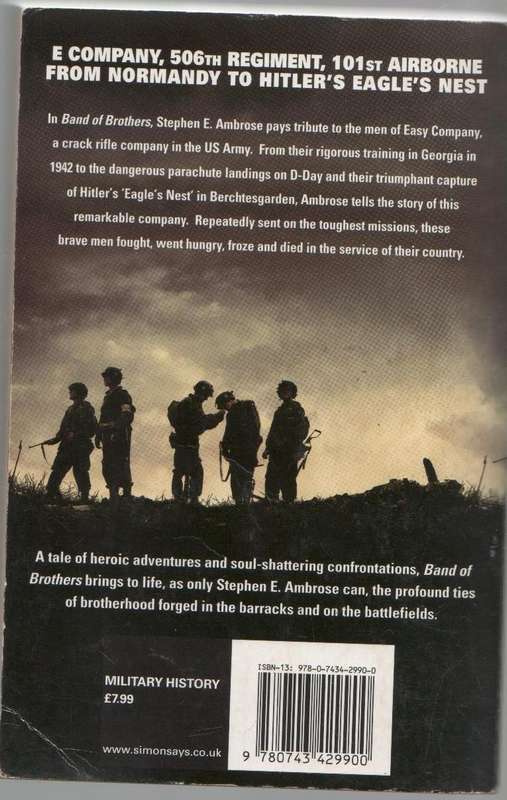 BAND OF BROTHERS - STEPHEN E AMBROSE (2001)