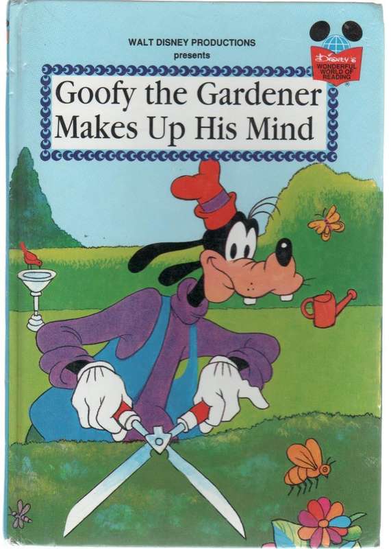 GOOFY THE GARDENER MAKES UP HIS MIND - WALT DISNEY (1980)