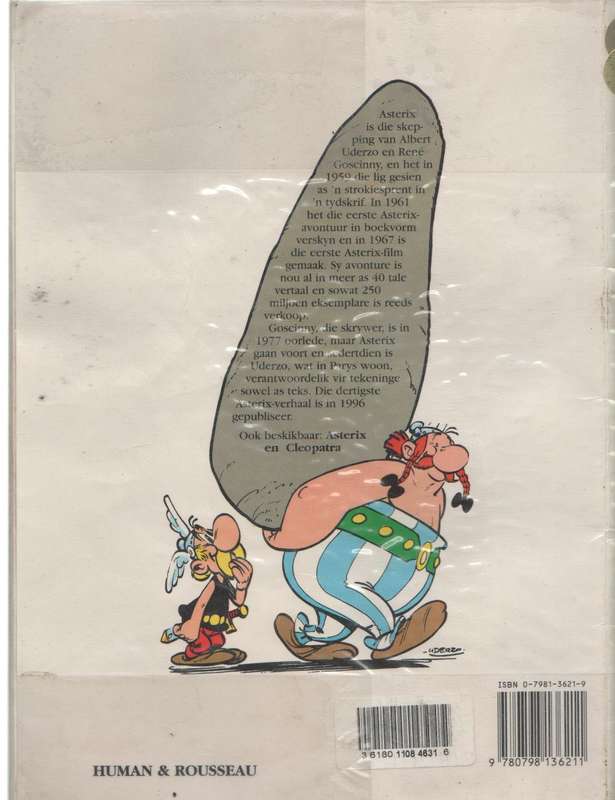 ASTERIX EN DIE OLIMPIESE SPELE - GOSCINNY AND UDERZO (1 STE AFRIKAANSE UITGAWE 1997)