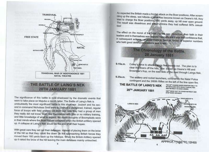 THE BATTLES OF THE TRANSVAAL WAR OF INDEPENDENCE 1881 - AMAJUBA EXPERIENCE, BATTLEFIELD GUIDE