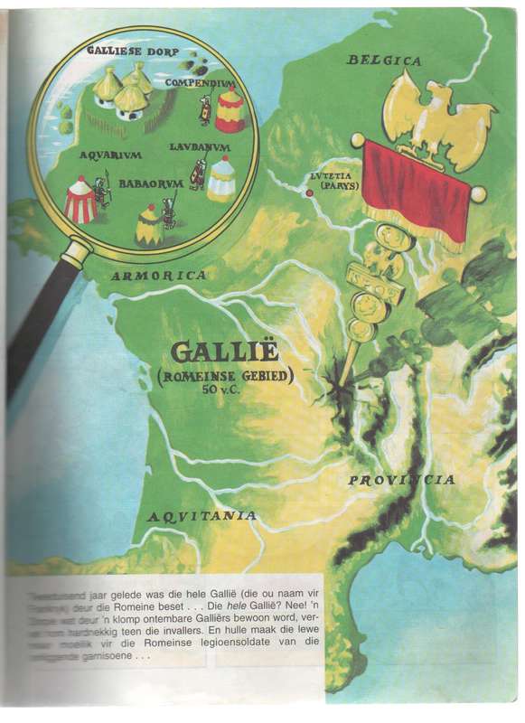 ASTERIX EN DIE OLIMPIESE SPELE - GOSCINNY AND UDERZO (1 STE AFRIKAANSE UITGAWE 1997)