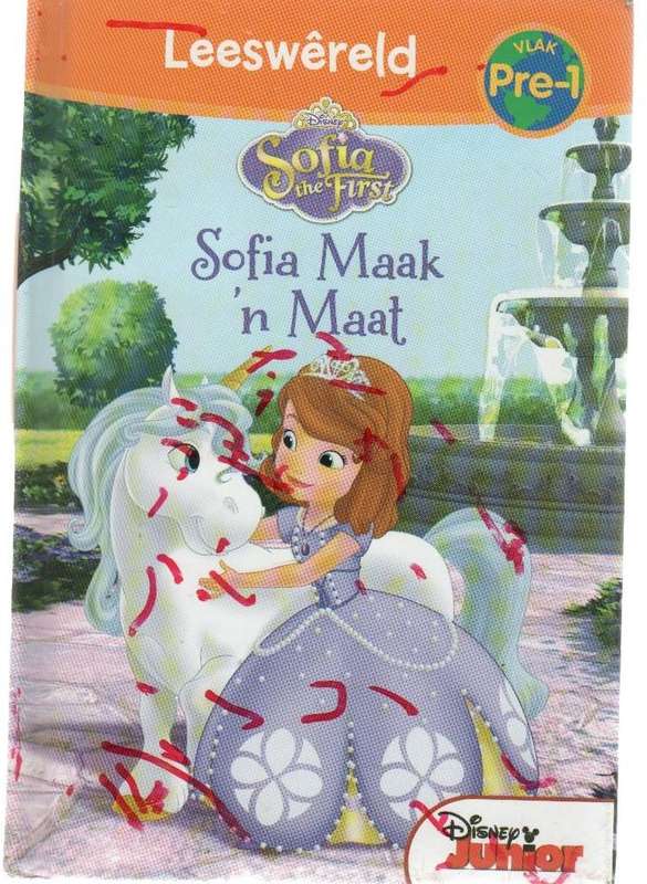SOFIA MAAK 'N MAAT - DISNEY JUNIOR ( LEESWERELD VLAK PRE-1 2014)