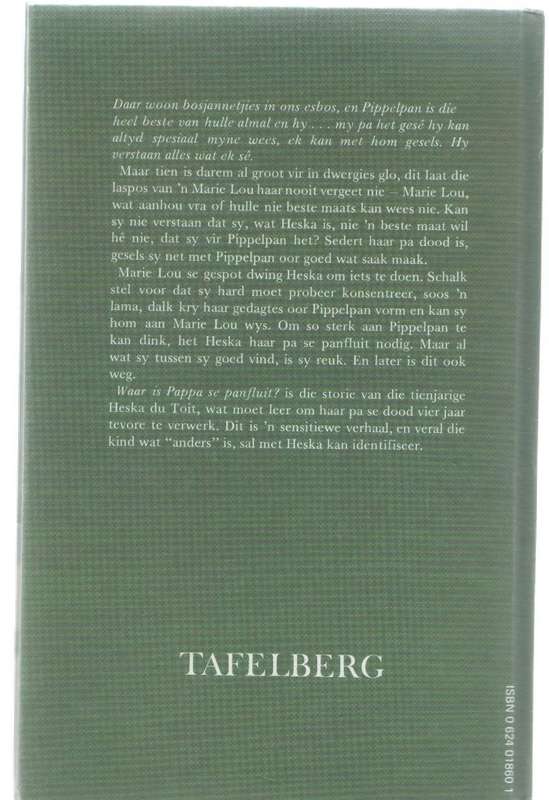 WAAR IS PAPPA SE PANFLUIT? - ELSABE STEENBERG (2 DE UITGAWE 1983)