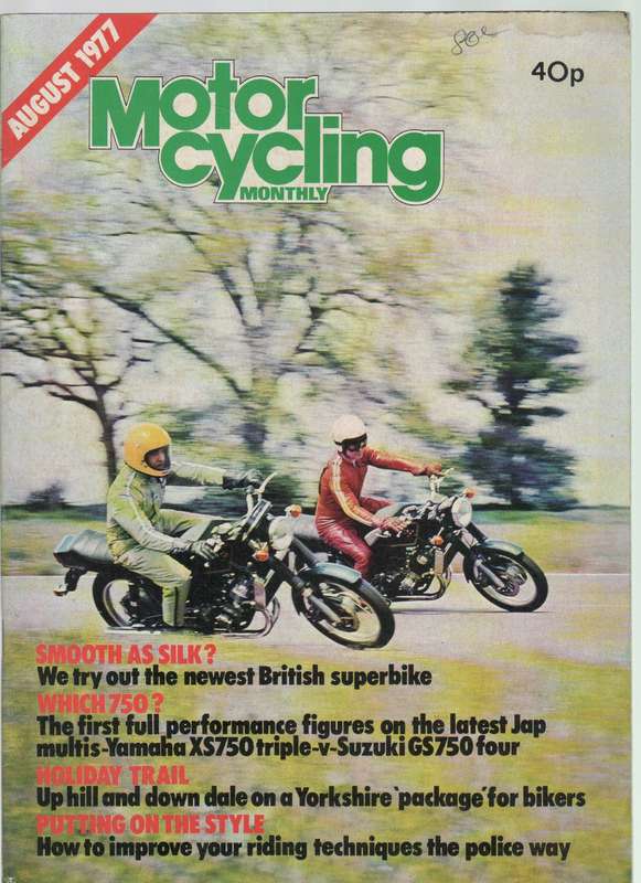 NINE MOTOR CYCLE MAGAZINES AND ONE MOTOR CYCLING NEWSPAPER (1970 - 1980'S)