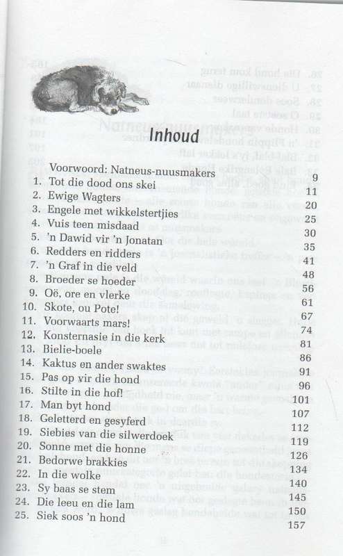 'N VRIEND VIR ALTYD HONDERDE HONDESTORIES - HENNIE VAN DEVENTER (1 STE UITGAWE 2000)