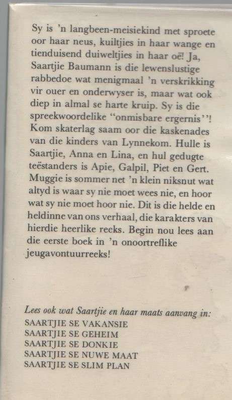 SAARTJIE BAUMANN - BETTIE NAUDE (3 DE UITGAWE 1982)
