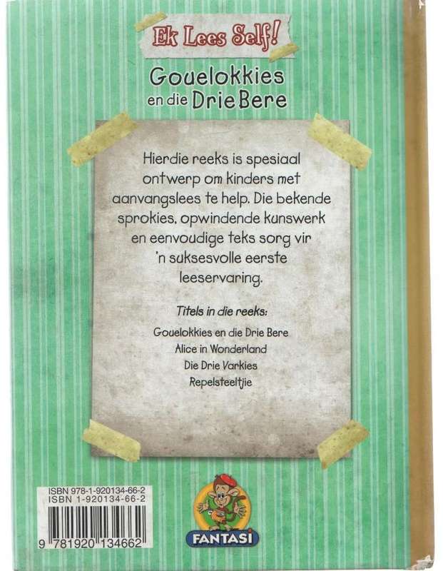 EK LEES SELF! GOUELOKKIES EN DIE DRIE BERE  - FRANCOIS MAREE ( 2009)