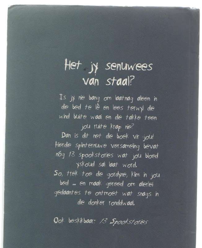 NOG 13 SPOOKSTORIES - FRANCOIS BLOEMHOF, JACO JACOBS & FANIE VILJOEN (JEUG)