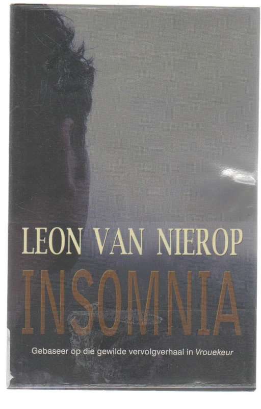 INSOMNIA - LEON VAN NIEROP (1 STE DRUK 2012)