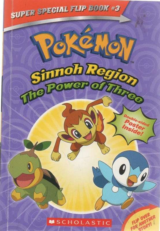 POKEMON SINNOH REGION AND HOENN REGION, THE POWER OF THREE -  HELENA MAYER (SCHOLASTIC 2021)