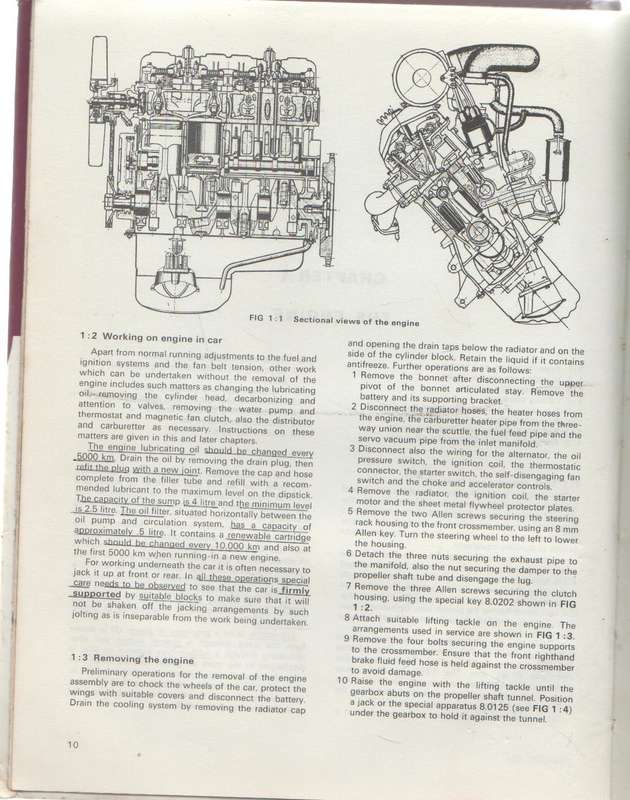 AUTO BOOKS PEUGEOT 504 SL, GL, L FI 1796cc, 1971cc (1968 - 79) OWNERS WORKSHOP MANUAL  OWM783 (1979)