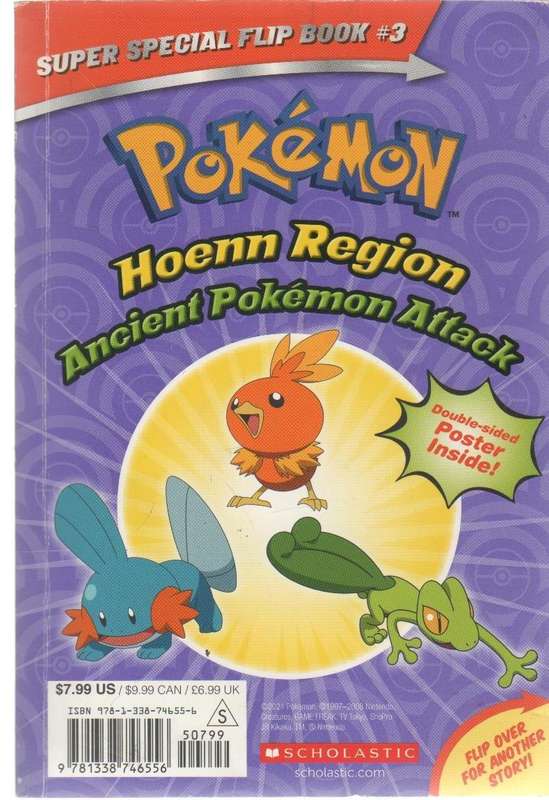 POKEMON SINNOH REGION AND HOENN REGION, THE POWER OF THREE -  HELENA MAYER (SCHOLASTIC 2021)
