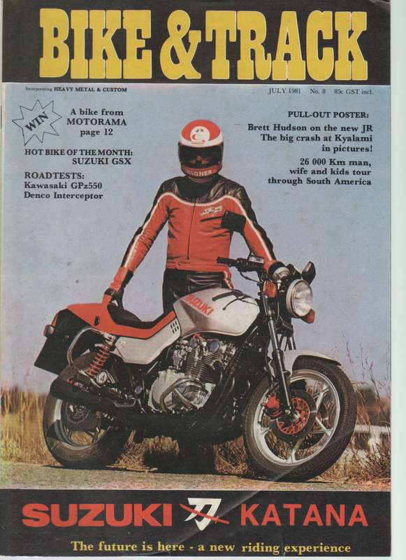 FOUR BIKE & TRACK MAGAZINES (1981)