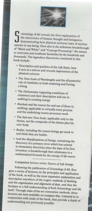 SCIENTOLOGY 8-80 - L RON HUBBARD (2007)