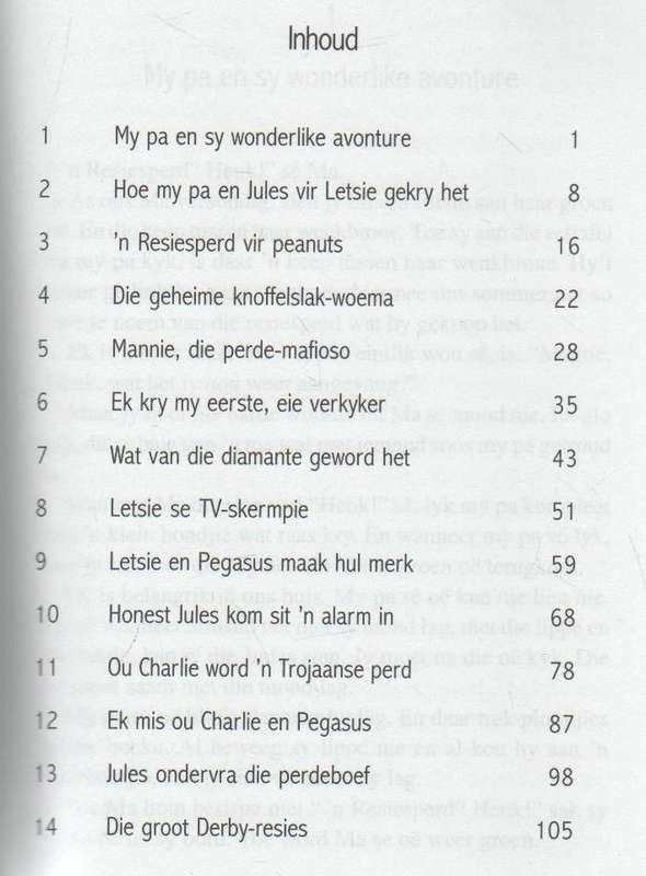 DIE JOKKIE WAT MET PERDE KON PRAAT - CHRIS KARSTEN (3 DE DRUK 2002)