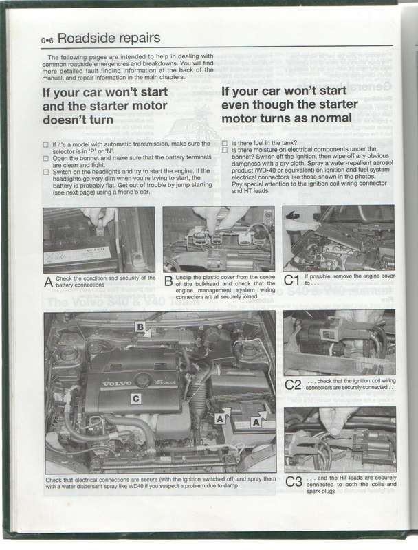 VOLVO S40 &V40 1996 TO 1999(N TO V REGISTRATION ) PETROL. HAYNES SERVICE AND REPAIR MANUAL (1999)