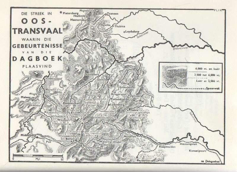 OORLOGS-DAGBOEK VAN 'N TRANSVAALSE BURGER TE VELDE 1900-1901 - M.E.R.(1976) BOEREOORLOG