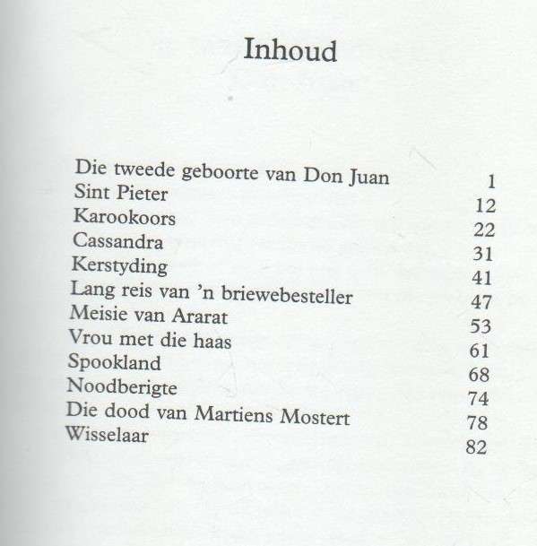 KOORS - DOLF VAN NIEKERK (1 STE UITGAWE 1997)