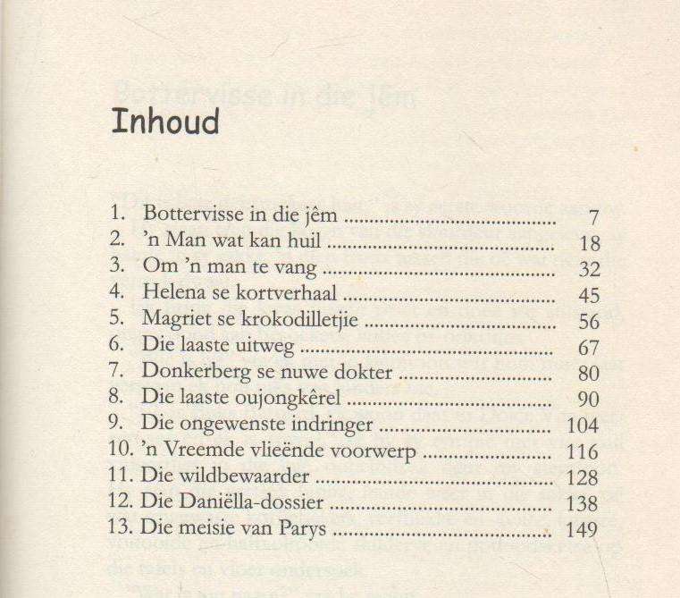 BOTTERVISSE IN DIE JEM - DEON MEYER (2012)