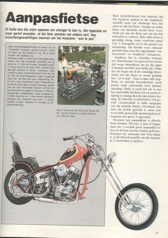 VAN DER WALT SE BOEK VAN DIE MOTORFIETS - DAVE RICHMOND (1 STE DRUK 1979)