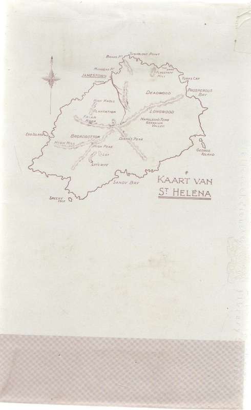 DS A F LOUW OP STHELENA BRIEWE EN BELEWENISSE - DS JOHAN LOUW (VOORWOORD 1963 GEDATEER) BOEREOORLOG
